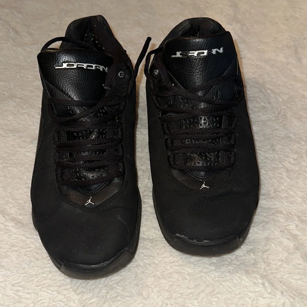 Vintage Jordan Sneakers Rising Stars Low Black 317187-001 Men’s 9